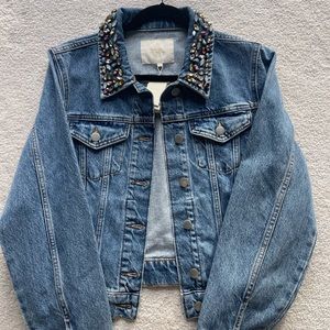 Maje Jean Jacket Never Worn! Women’s Size 40